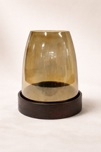 Aranya Wood Base Glow Hurricane